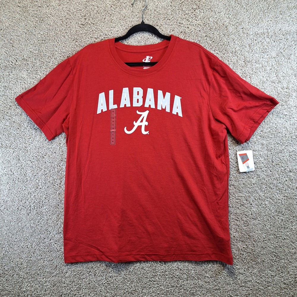 Logo Athletic T-Shirt Mens XL Red Alabama Crimson‎ Tide NCAA Gameday Sporty Tee